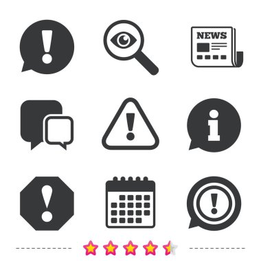 Ünlem konuşma balonu sembolleri