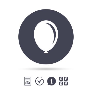 Balon işareti simgesi. 