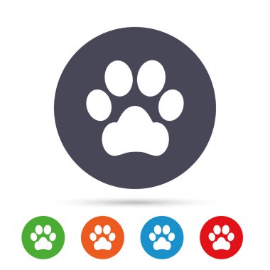 Köpek pençe işareti simgesi