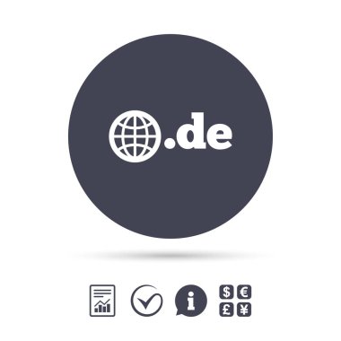 Etki alanı De işareti simgesi. 