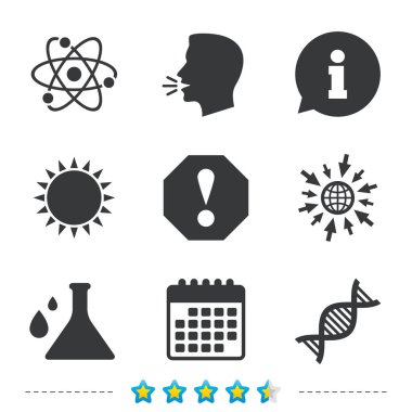 Dikkat ve Dna simgeler