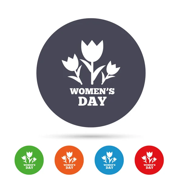 8 March Women's Day — Stock Vector