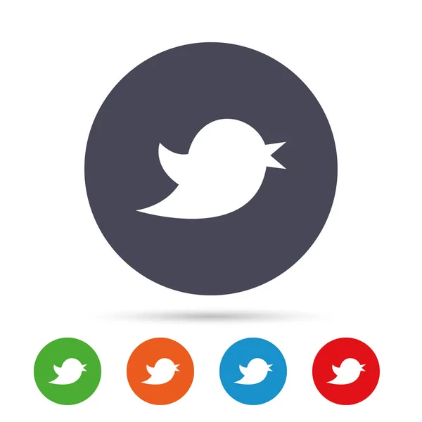 Sociale media symbool — Stockvector