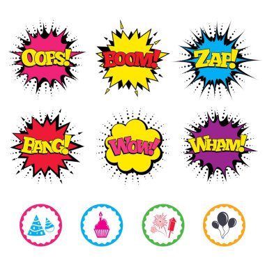 Komik Wow, Oops, bum 