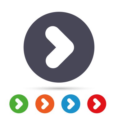 ok işareti simgesi.