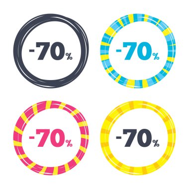 özel indirim etiketi. 