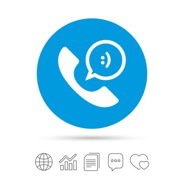 Telefon basit simgesi