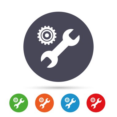 Onarım aracı Icons set