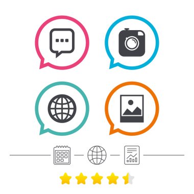 Sosyal medya simgeleri.