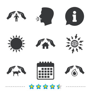 eller sigorta simgeler.