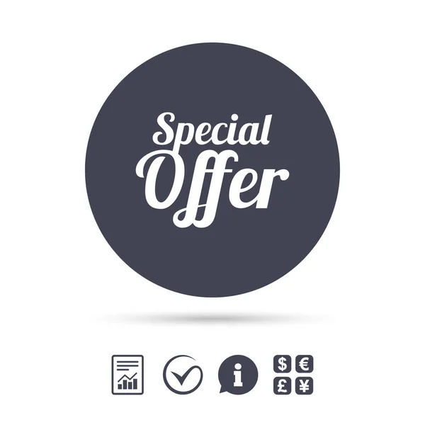 Special offer icon — Stock Vector