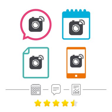 Yenilikçi fotoğraf kamera Icons set