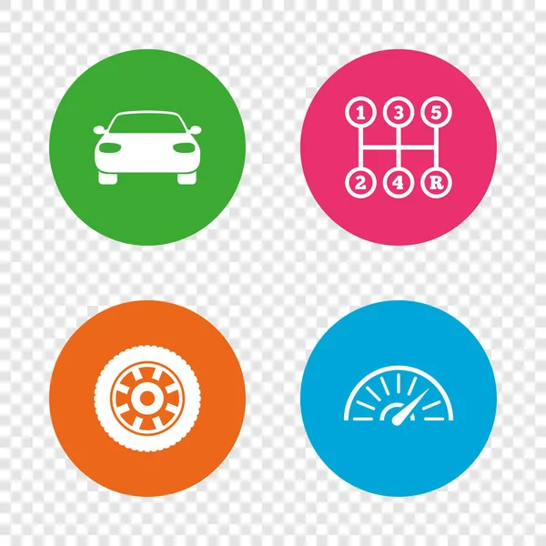 Conjunto de iconos de transporte — Vector de stock