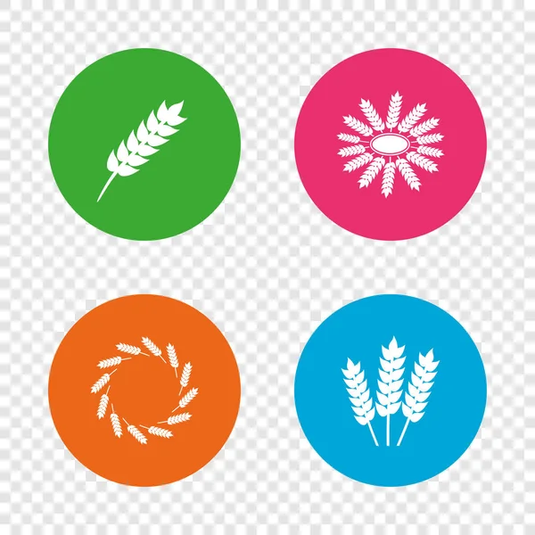 Conjunto de iconos agrícolas — Vector de stock