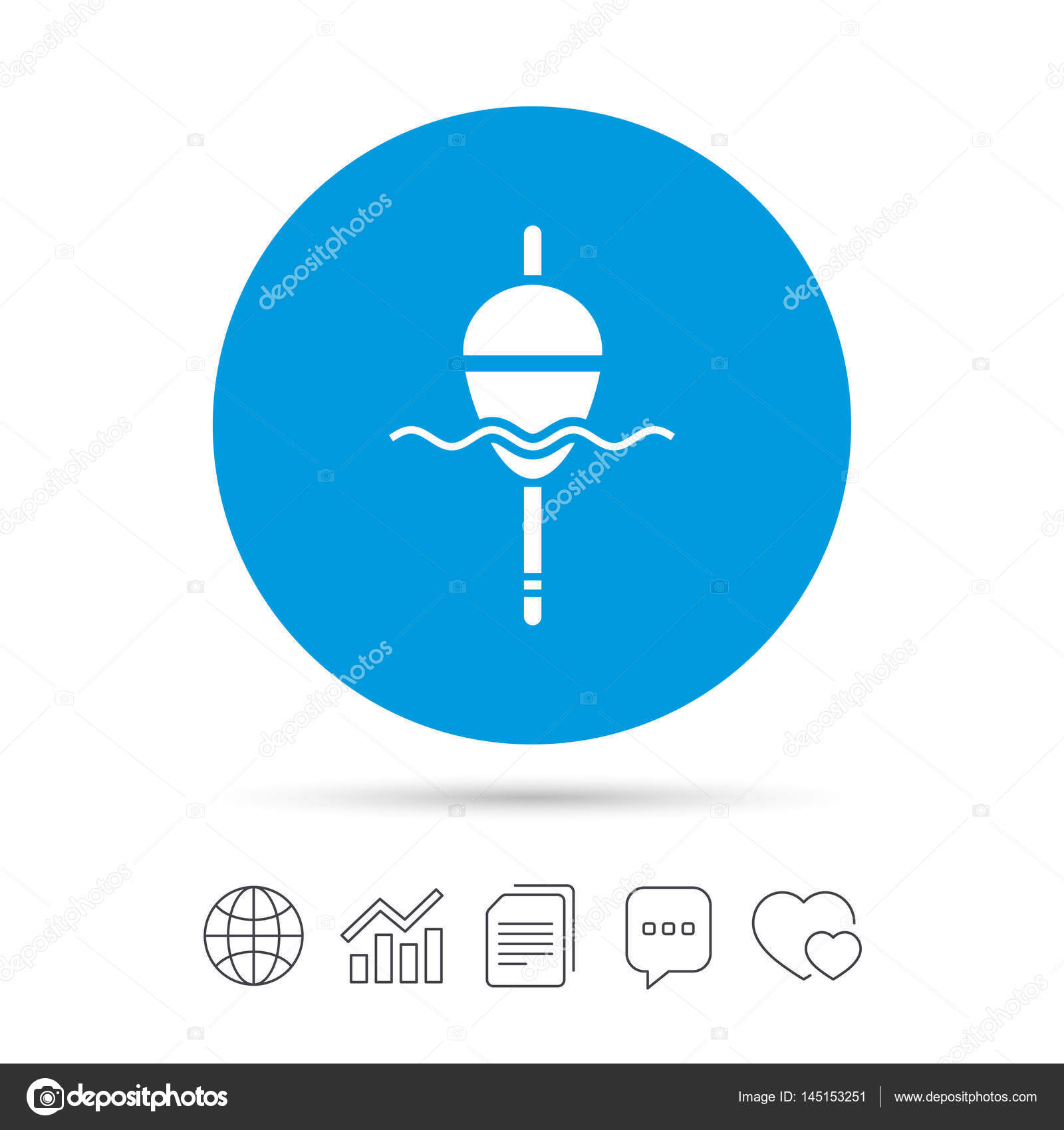 Vector Fishing Chart