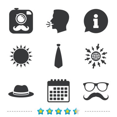 Hipster Icons set