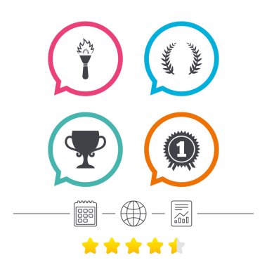 Birincilik Ödülü simgeler