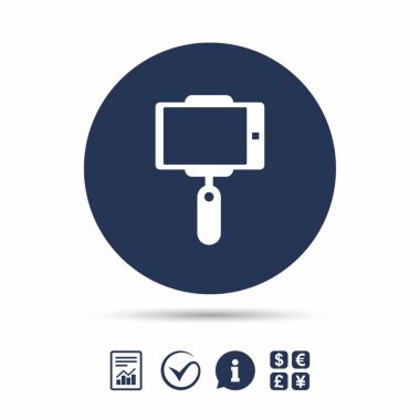 Monopod selfie sopa simgesi