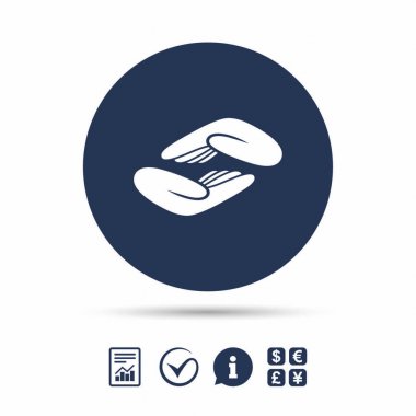 yardım elleri simgesi