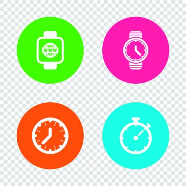 Akıllı izle Icons set