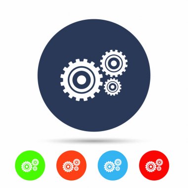 Cogwheels Icons set