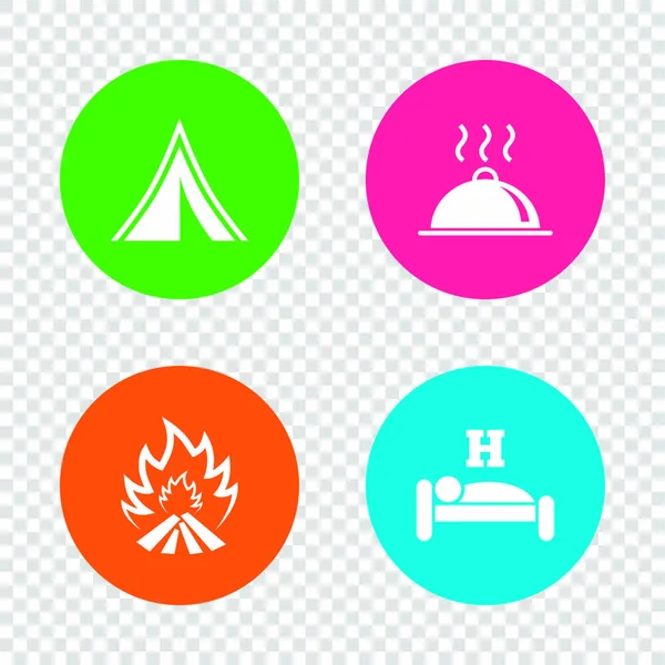 Travel icons set — Stock Vector