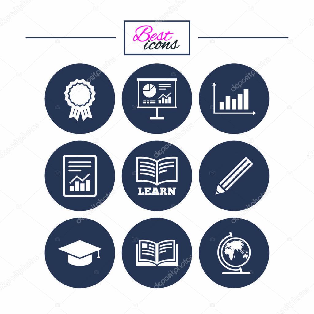 Education and study icons