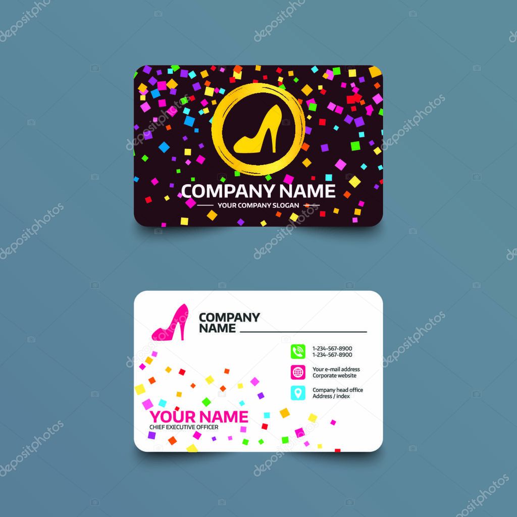 Business card template