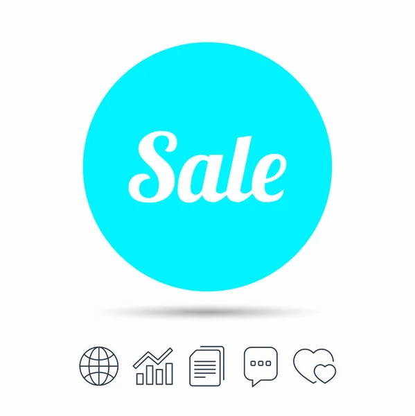 Sale web icon — Stock Vector