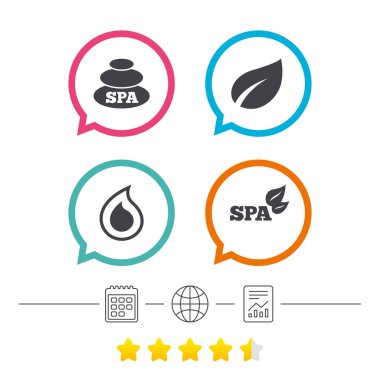 Spa simgeler taşlar 