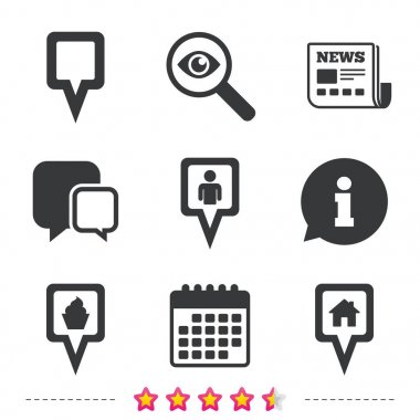 İşaretçiyi simgeler eşleme