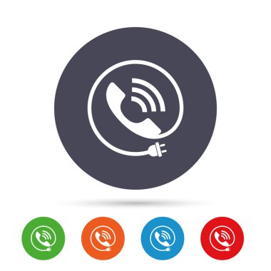 Telefon işareti Icons set