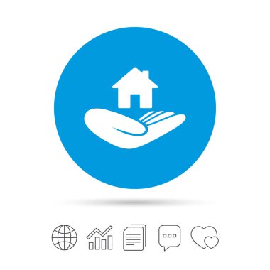 ev sigorta işareti.