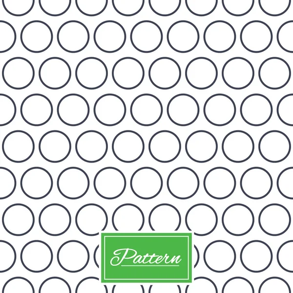 Circles stripped geometric seamless pattern. — Stock Vector