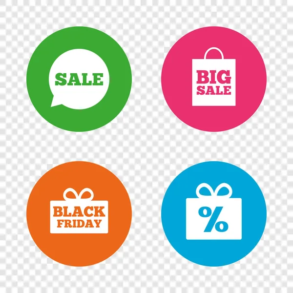 Sale icons set. — Stock Vector