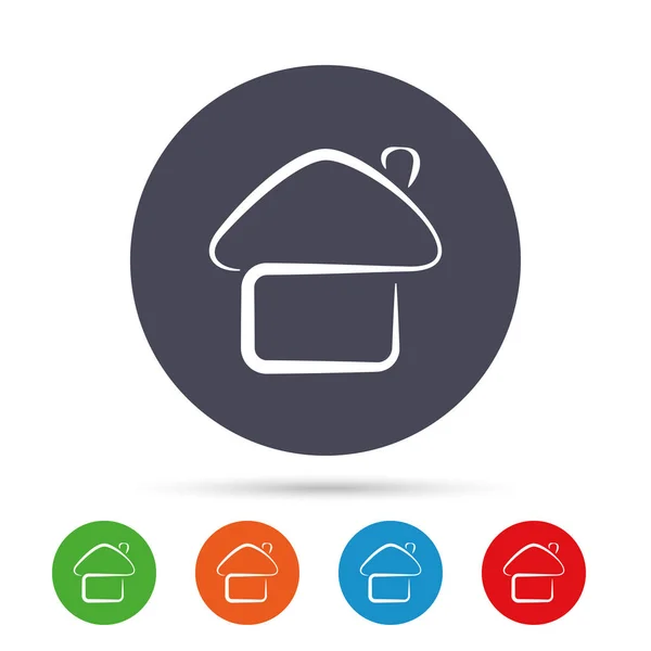 Huis teken icons set — Stockvector