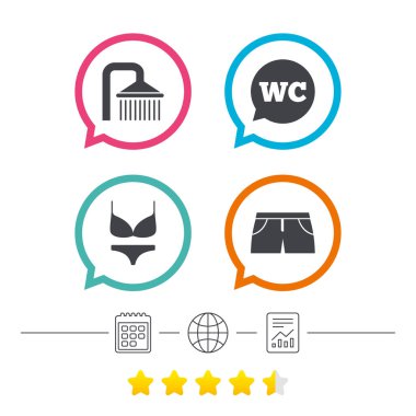 Yüzme Havuzu simgeler. 