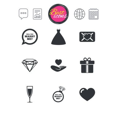 Düğün, nişan simgeler