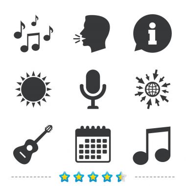 Bilgi ve takvim simgesi