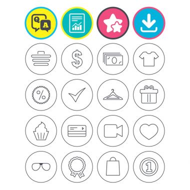 Rapor, download ve yıldız işaretleri