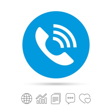 Konuşma balonu simgeler sohbet