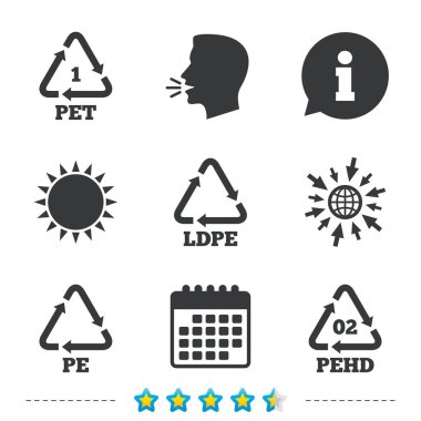 Bilgi ve takvim simgesi