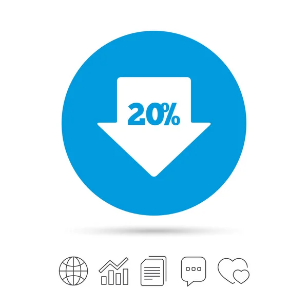 Teken pijlpictogram — Stockvector