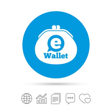 Konuşma balonu simgeler sohbet