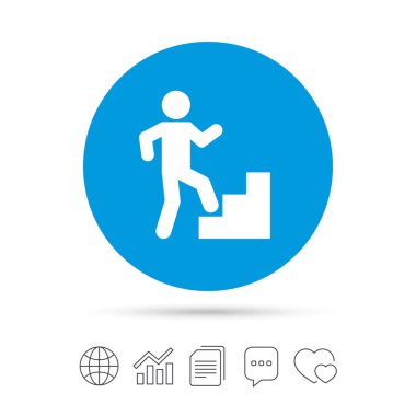 Konuşma balonu simgeler sohbet