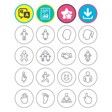 Rapor, download ve yıldız işaretleri