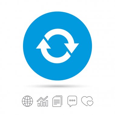 Konuşma balonu simgeler sohbet