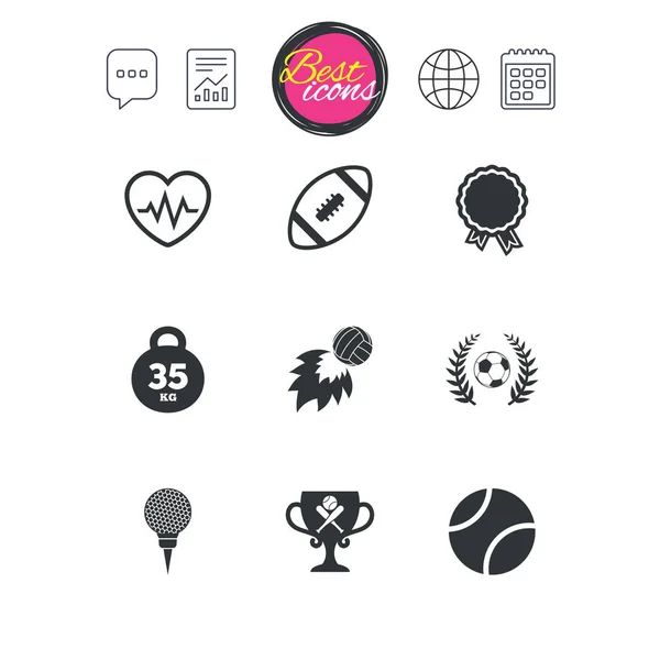 Sport games iconen — Stockvector