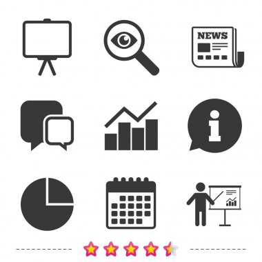 İş grafik ikonları/simgeleri