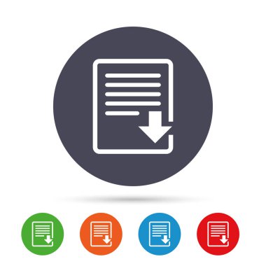 Download dosyası simgesi